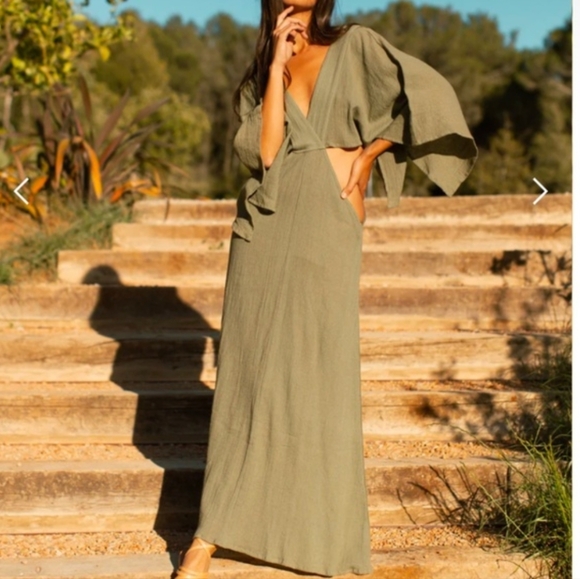 Studio Tia Dresses & Skirts - Studio Tia Aurora Dress (Olive) S/M